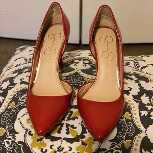 Jessica Simpson Red Pumps